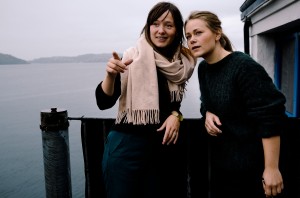 Tospann: Vera Kleppe og Åshild Kyte står bak Vera & Kyte. Møblene blir skapt i studioet på Verftet.