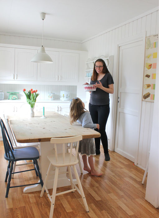 GRATIS: Lillesøsteren min er en racer på bruktkupp. Hun har møblert et helt hus med kupp fra finn.no og rimelige kjøp fra loppemarked. FOTO: Stina Andersen / Fru Andersen