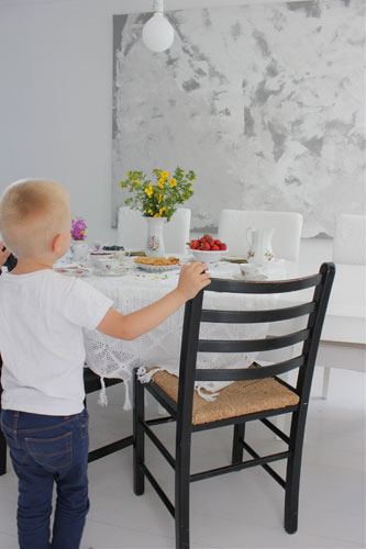 ALLE HJERTER BANKER: En ting er sikkert, familien kommer løpende i det duften av nystekte vafler sprer seg i huset. FOTO: Stina Andersen /Fru Andersen